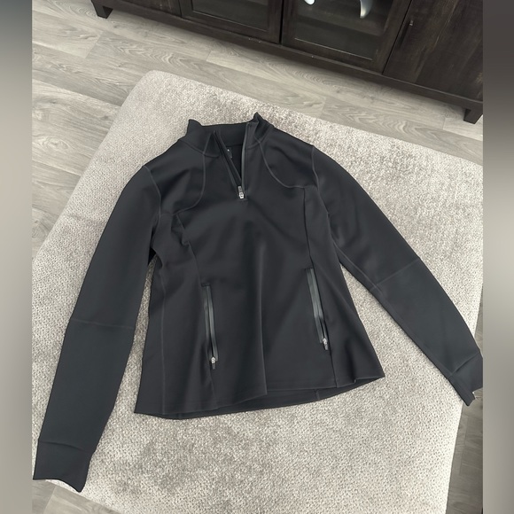 Zyia Black Fitted Flight Jacket (size XL) - Picture 7 of 12